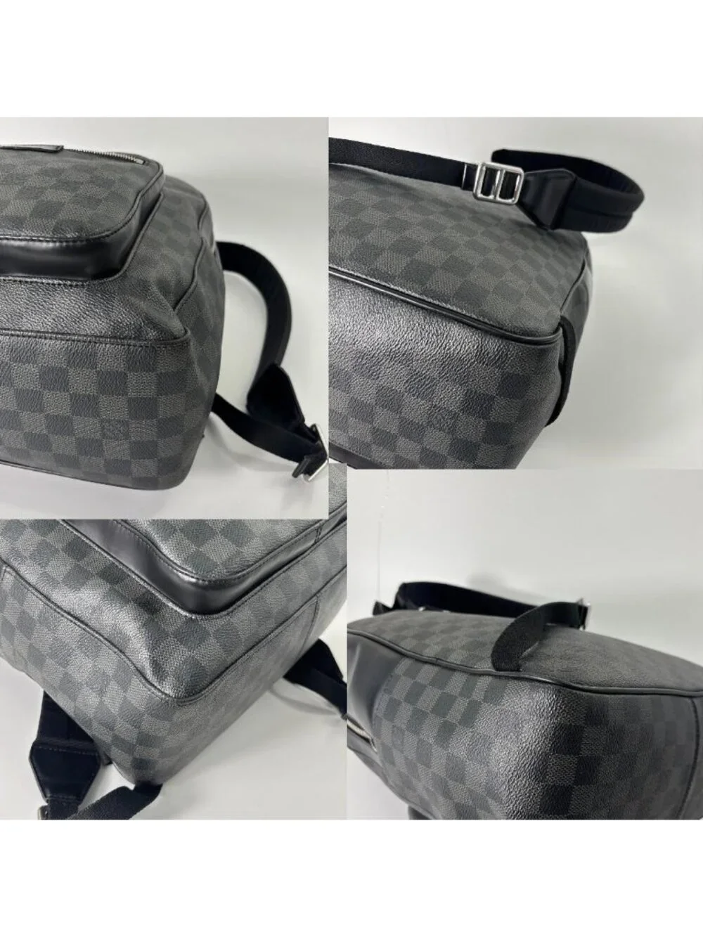 Louis Vuitton Super Damier Graphite Josh Backpack